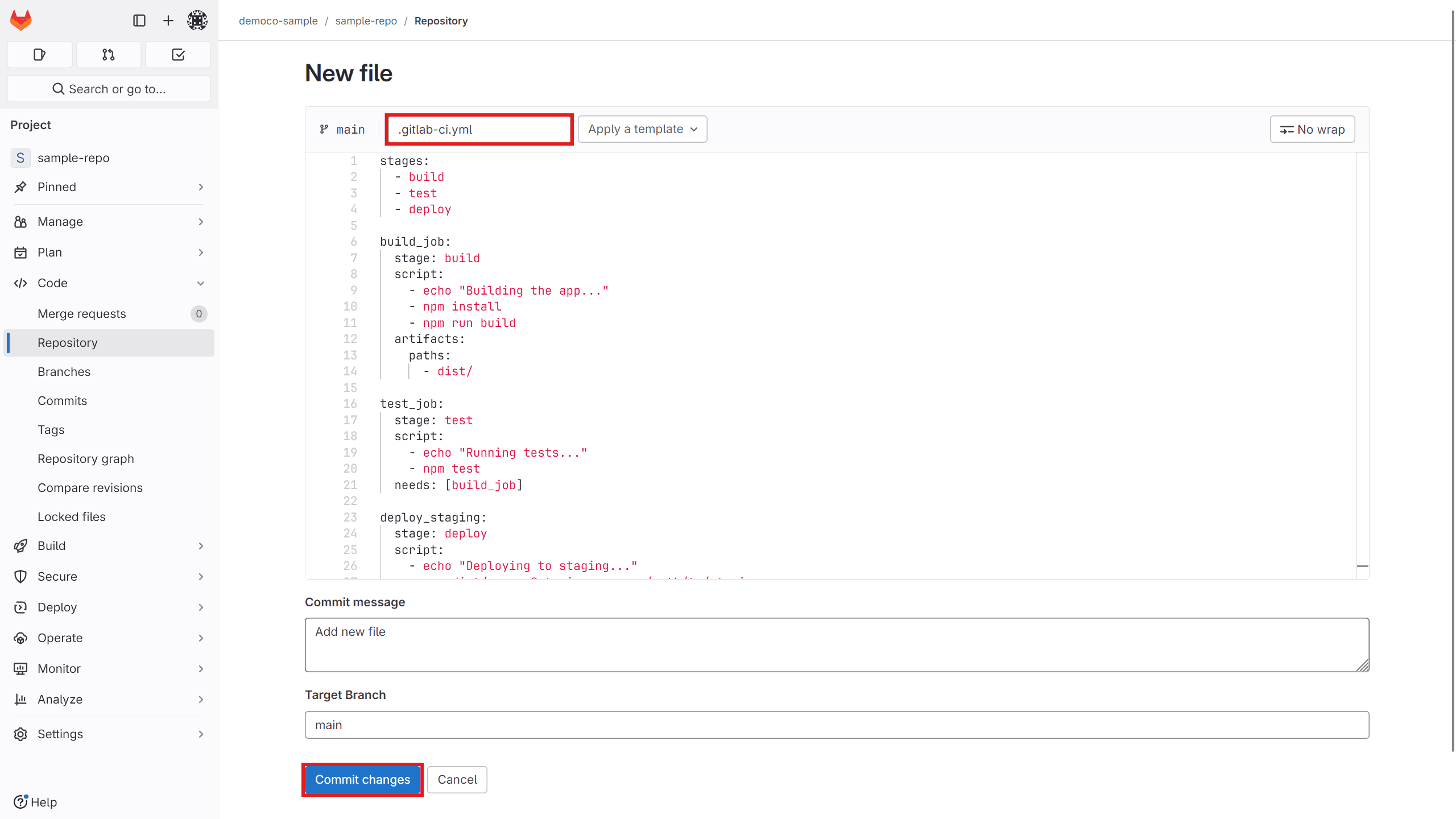 App Insatall: gitlab-runner-ci