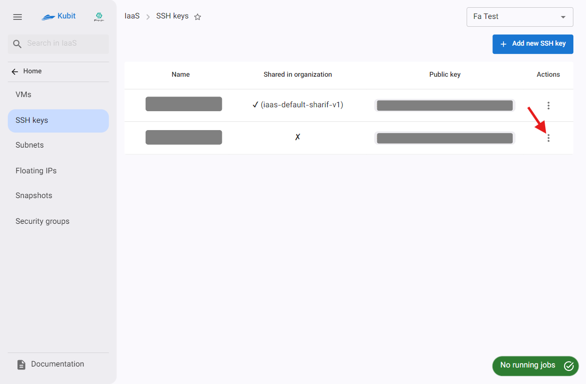 SSH: ssh key options